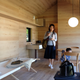 Inside Naoto Fukasawa's wooden hut